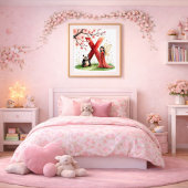 Plakat der Panda-Fee mit dem Buchstaben X - Chines