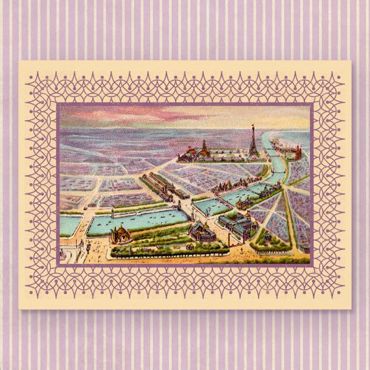 Plakat der Pariser Expo 1900