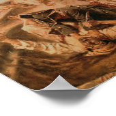 Plakat der Piraten kämpfen gegen Schlacht (Ecke)