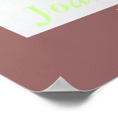 Plakat der Signature-Serie (Ecke)