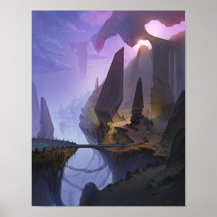Plakat der Traumwelt 11x14