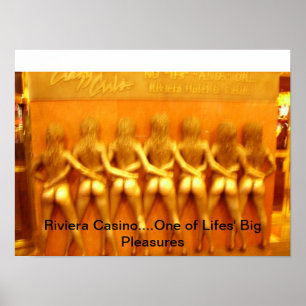 Plakat der verrückten Mädchen des Rivieras