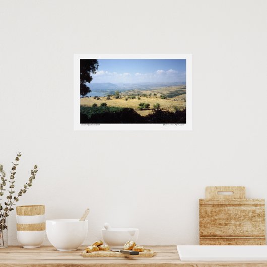 Plakat des Berges Beatitudes (Küche)