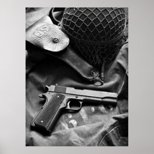 Plakat des Colt-1911A1