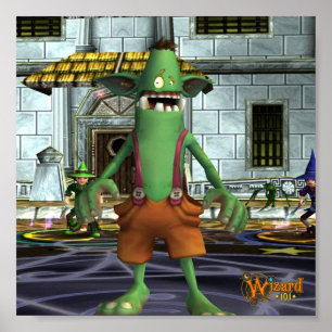 Plakat des Gobbler-Wizard101
