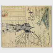 Plakat des Kleiderform-Engels-60lb Decoupage Geschenkpapier (Flach)