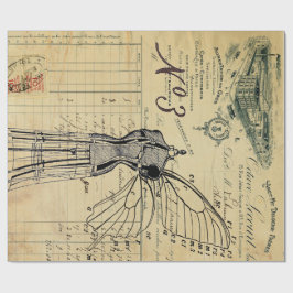 Plakat des Kleiderform-Engels-60lb Decoupage Geschenkpapier