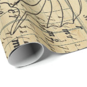 Plakat des Kleiderform-Engels-60lb Decoupage Geschenkpapier (Rolleneckpunkt)