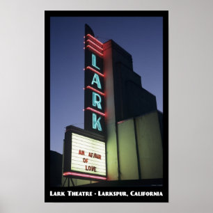 Plakat des Lerchen-Theater-11x17