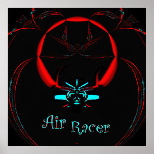 Plakat des Luft-Rennläufer-1