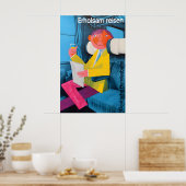 Plakat Deutsche Bahn Entspanntes Reisen (Küche)
