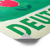 Plakat Deutsche Bahn -In den Frühling- (Ecke)