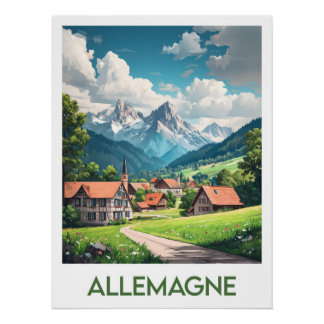 Plakat Deutschland Poster