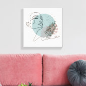 Plakat Die schlafende Träumerin Leinwanddruck (Insitu (Wohnzimmer))