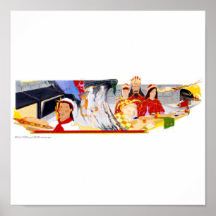 Plakat/Druck: "Feldhandbuch--Öfen/Stadt " Poster