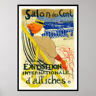 Plakat-Druck: Toulouse Lautrec - Salon-DES-Cent Poster