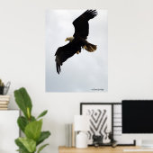 Plakat "Eagle in Flight" (Heimbüro)