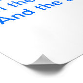 Plakat "Ein Frauenplatz" (Ecke)