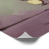 Plakat einer gebrochenen Ananas (Ecke)