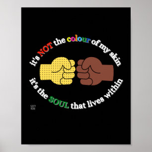 Plakat "END RACISM"