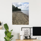 Plakat "Entlang des Strandes" (Heimbüro)