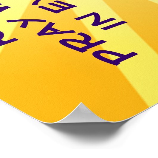 Plakat erfreuen (Ecke)