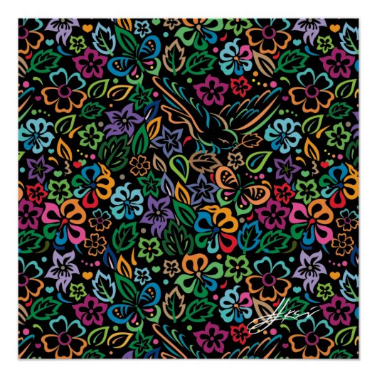Plakat Farbe des Lebens Poster (Vorderseite)