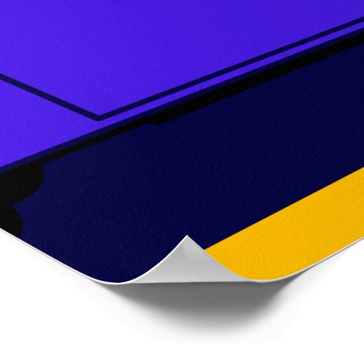 Plakat Frankreich - Australien (Ecke)