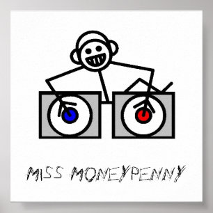 Plakat Fräuleins MoneyPenny