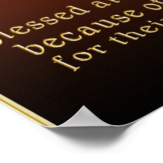 Plakat für Beatitudes (Ecke)