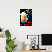 Plakat für Bier von Chartres (Heimbüro)