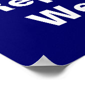 Plakat für christliche Wähler (Ecke)