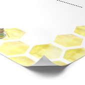 Plakat für das Bienengeschlechterverhältnis (Ecke)