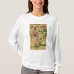 Plakat für das De Chemins de Fer zu Le Vesinet T-Shirt