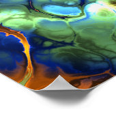 Plakat für das Fraktal (Ecke)