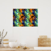 Plakat für das Fraktal (Küche)