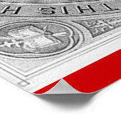 Plakat für das Haussegnen (Ecke)