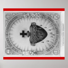 Plakat für das Haussegnen