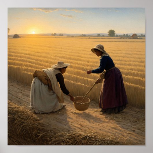 Plakat für das Leben in ländlichen Gebieten: Bauer (Vorne)