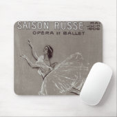 Plakat für das 'Saison Russe Mousepad (Mit Mouse)