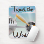 Plakat für das World Classic-Flugzeug Mousepad (Mit Mouse)