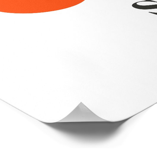 Plakat für den Obstmarkt (Ecke)