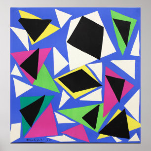 Plakat für die Ausstellung von Henri Matisse
