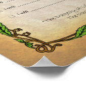 Plakat für die Eimerliste (Ecke)