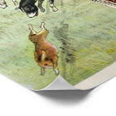 Plakat für die Eröffnung des Kurses (Ecke)