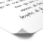 Plakat für die Gestaltung, die Sie gewollt Poesie (Ecke)