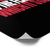 Plakat für die Legitimität (Ecke)