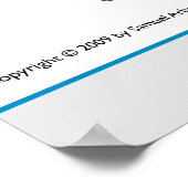 Plakat für die Milchstraße (Ecke)