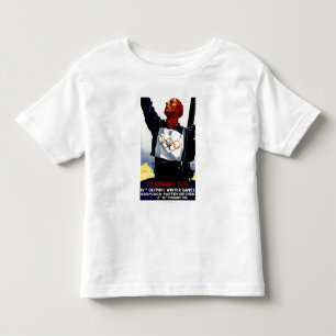 Plakat für die Olympischen Winterspiele 1936 Kleinkind T-shirt