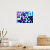 Plakat für die Plastikpaläste (Küche)